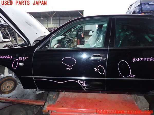 5UPJ-21071260]セルシオ 30系後期(UCF30)左前ドア 中古 ASAHI M2H5 43R-00035_m0001.jpg