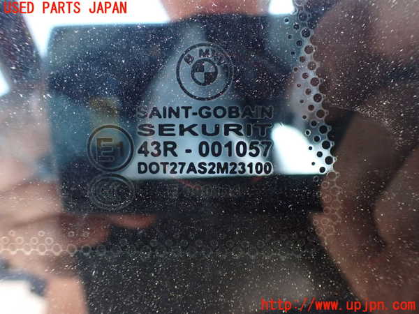 2UPJ-21081380]BMW M235i クーペ F22(1J30)右クォーターガラス 中古 2シリーズ SAINT-GOBAIN SEKURIT M23100 43R-001057_m0002.jpg