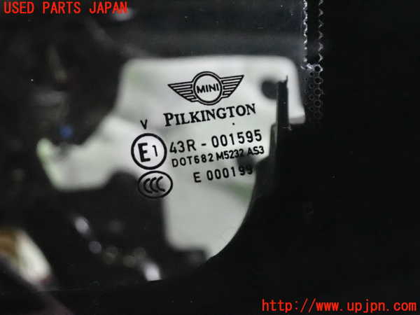 5UPJ-21121380]BMW ミニ(MINI)ジョンクーパーワークス(JCW) クロスオーバー(R60)(XDJCW)右クォーターガラス M5232 中古_m0002.jpg