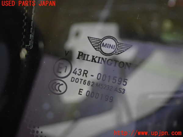5UPJ-21121382]BMW ミニ(MINI)ジョンクーパーワークス(JCW) クロスオーバー(R60)(XDJCW)左クォーターガラス M5232 中古_m0002.jpg