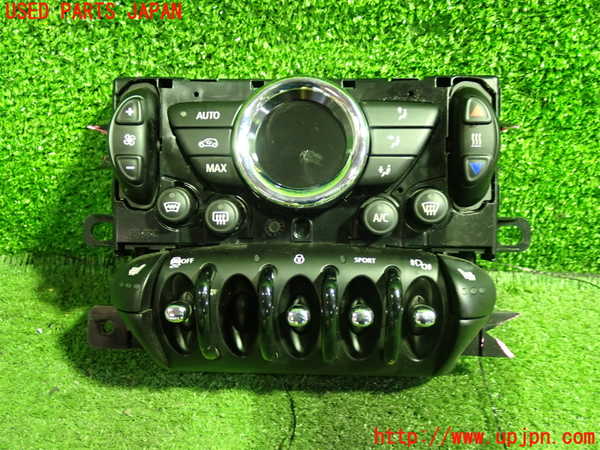 5UPJ-21126066]BMW ミニ(MINI)ジョンクーパーワークス(JCW) クロスオーバー(R60)(XDJCW)エアコンスイッチ1 【ジャンク】_m0001.jpg