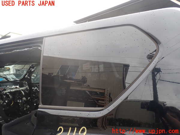 5UPJ-21191382]ランクルプラド(TRJ150W)左クォーターガラス 43R-007953 中古_m0001.jpg