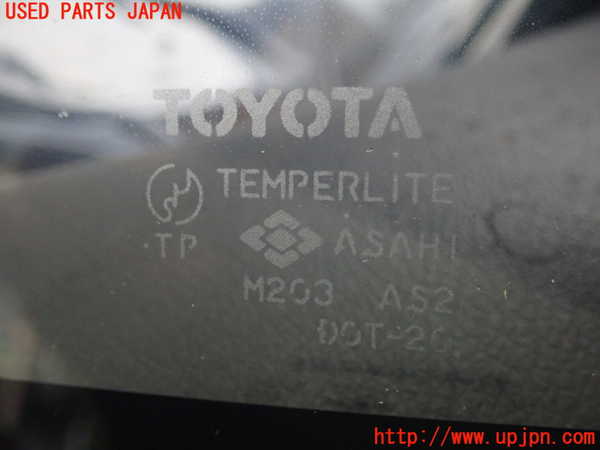 5UPJ-21271382]カローラ レビン(AE92)左クォーターガラス 中古 トレノ ASAHI M203_m0002.jpg