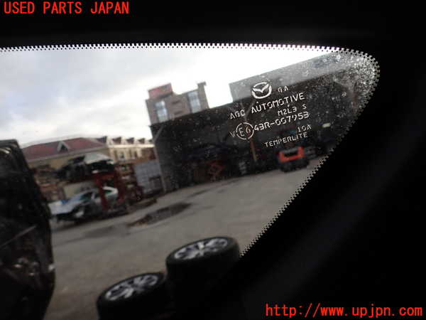 5UPJ-21291380]CX-8(KG5P)右クォーターガラス 中古 AGC M2L3 43R-007953_m0002.jpg
