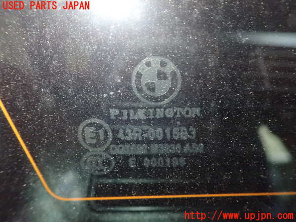 1UPJ-21351382]BMW 523i ツーリング(XL20 F11)左クォーターガラス PILKINGTON M3236 中古_m0002.jpg