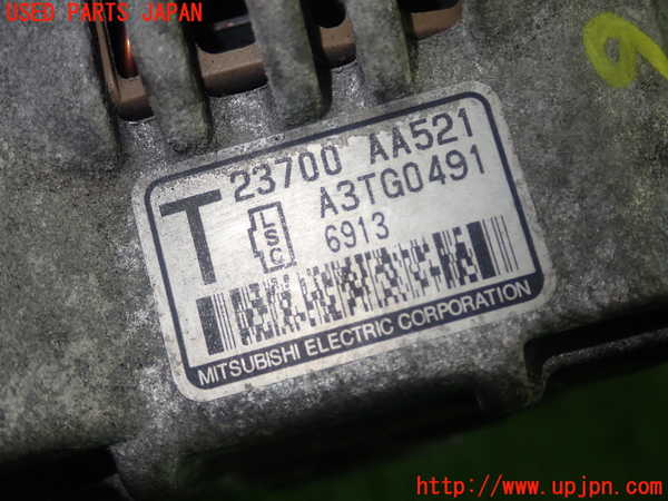 5UPJ-21366015]レガシィ ワゴン(BP5)オルタネーター(ダイナモ) 中古_m0005.jpg