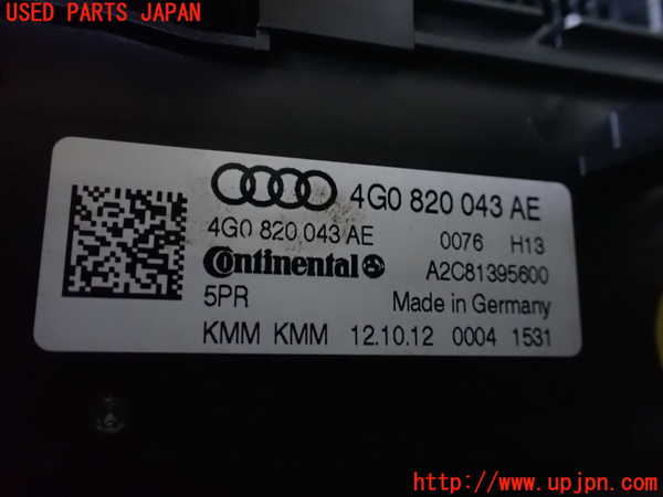 1UPJ-21376066]アウディ・S7 スポーツバック(4GCEUL)エアコンスイッチ1 中古_m0004.jpg