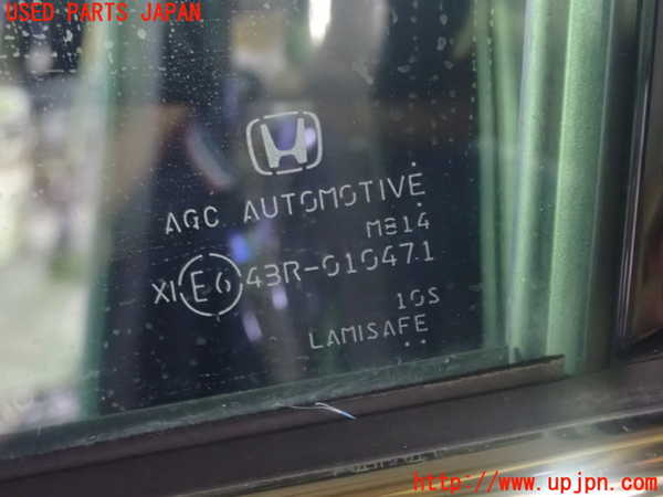 5UPJ-21441260]オデッセイ ハイブリッド(e：HEV)(RC4)左前ドア AGC M814 中古_m0004.jpg