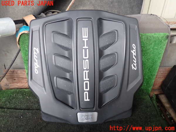 5UPJ-21502160]ポルシェ・マカン ターボ(95BCTL)エンジンアッパーカバー 中古_m0001.jpg