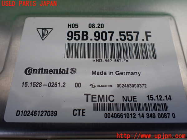 5UPJ-21506146]ポルシェ・マカン ターボ(95BCTL)コンピューター1 95B.907.557.F 中古_m0002.jpg