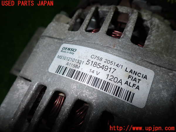 5UPJ-21526015]アバルト・595(312141)オルタネーター(ダイナモ) 中古_m0002.jpg