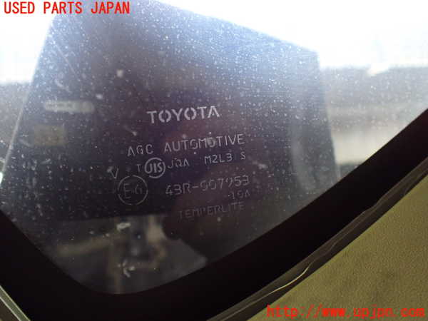 2UPJ-21541380]プリウスα(ZVW41W)右クォーターガラス 中古 AGC M2L3 43R-007953_m0002.jpg