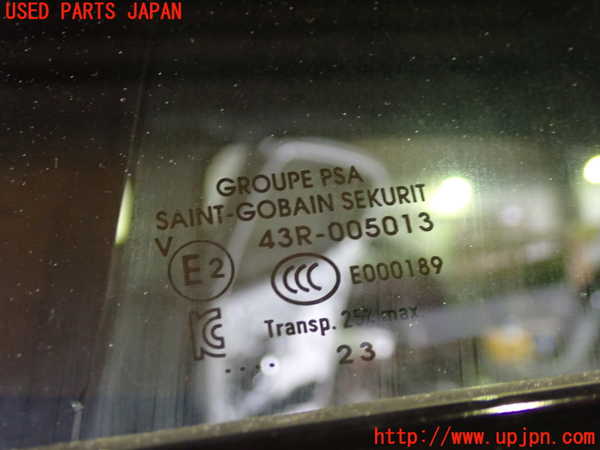5UPJ-21641320]プジョー・408(P54HN05)左後ドア 43R-005013 中古_m0003.jpg