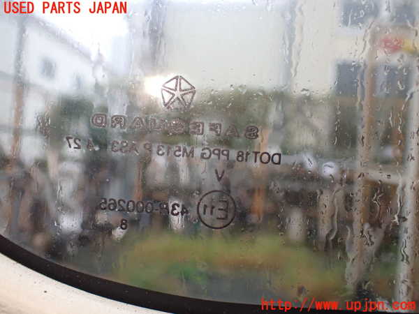 1UPJ-21701382]ジープラングラー(TJ40S)左クォーターガラス 43R-000265 中古_m0002.jpg