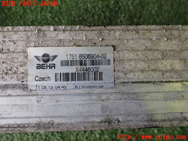 1UPJ-21732451]BMW ミニ(MINI)クーパーD クロスオーバー(XD20F R60)インタークーラー1 中古_m0003.jpg