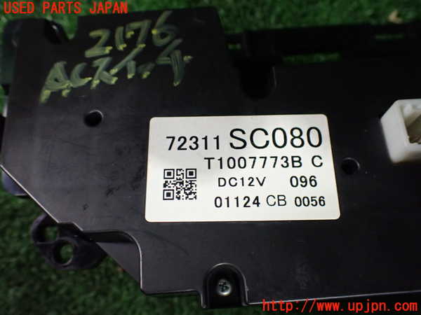 5UPJ-21766066]インプレッサ WRX-STi(GVB)エアコンスイッチ1 中古_m0003.jpg