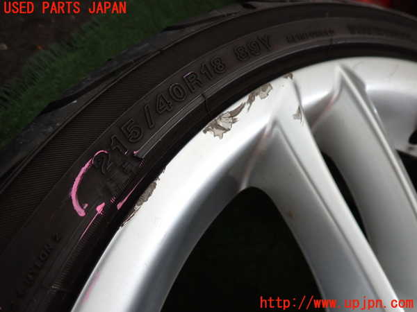 2UPJ-21809044]BMW 135i クーペ(UC35)タイヤ　ホイール　1本④ 215/40R18 中古 【E82】_m0002.jpg