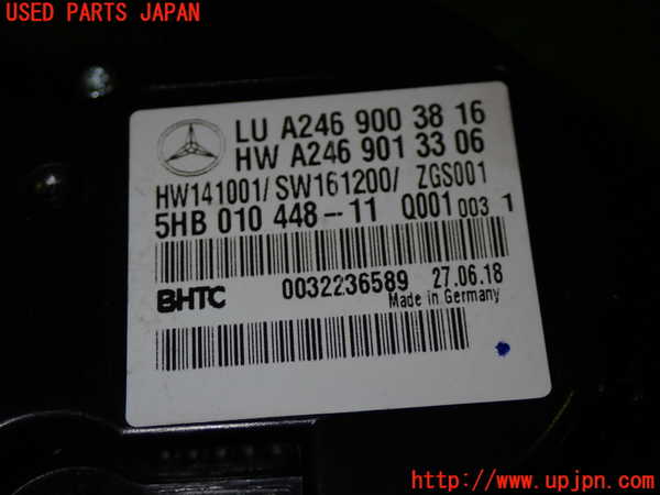 1UPJ-21856066]ベンツ CLA180 シューティングブレーク X117(117942)エアコンスイッチ1 中古_m0002.jpg
