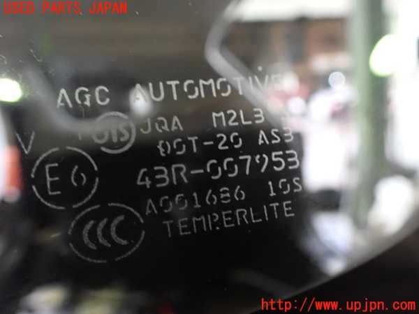 2UPJ-21901382]アウトランダーPHEV(GG3W)左クォーターガラス 中古(43R-007953 M2L3)_m0002.jpg