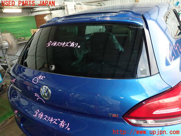 2UPJ-21921566]VW シロッコ(13CAV)バックドア リアゲート ハッチ (43R-004524) 中古_m0001.jpg