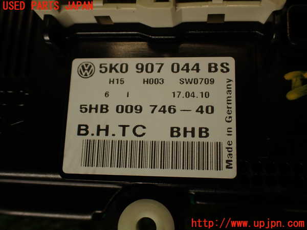 2UPJ-21926066]VW シロッコ(13CAV)エアコンスイッチ1 中古_m0004.jpg