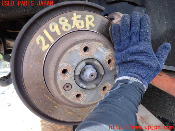 1UPJ-21984300]ポルシェ・カイエン S(92AM48)右リアナックルハブ 中古_m0001.jpg