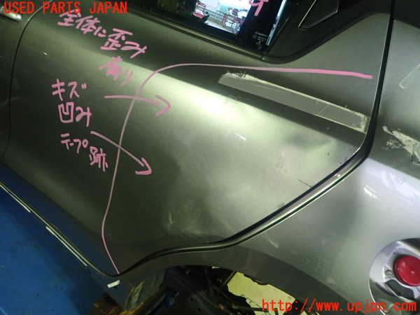 5UPJ-22001320]スイフトスポーツ(ZC33S)左後ドア 43R-007957 ジャンク部品取り_m0002.jpg