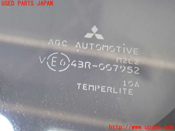 2UPJ-22101382]コルト ラリーアート バージョンR(Z27AG)左クォーターガラス (43R-007952 M2L2) 中古_m0003.jpg