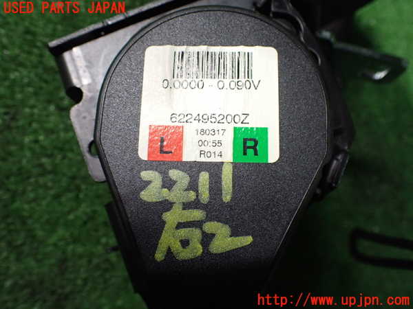 2UPJ-22117155]BMW 118i(1R15)右2列目シートベルト 中古 【F20】_m0002.jpg