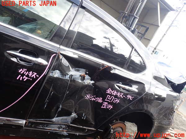 1UPJ-22131320]レクサス・LS600h(UVF45)左後ドア AGC M2F5 【ジャンク】_m0001.jpg