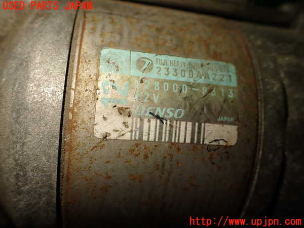 1UPJ-22166010]インプレッサ WRX-STi(GC8)セルモーター 中古_m0004.jpg