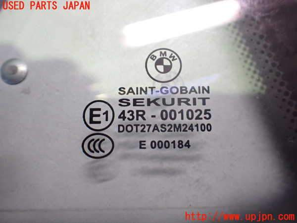 2UPJ-22211380]BMW 335i カブリオレ(DX35)右クォーターガラス (43R-001025 M24100) 中古【E93】_m0002.jpg