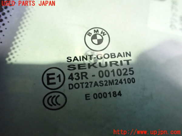 2UPJ-22211382]BMW 335i カブリオレ(DX35)左クォーターガラス (43R-001025 M24100) 中古【E93】_m0002.jpg
