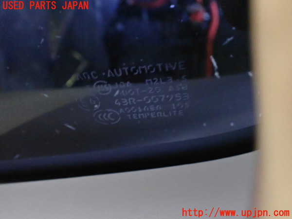 2UPJ-22291380]アウトランダーPHEV(GG2W)右クォーターガラス (43R-007953 M2L3) 中古_m0002.jpg