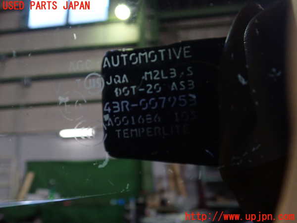 2UPJ-22291382]アウトランダーPHEV(GG2W)左クォーターガラス (43R-007953 M2L3) 中古_m0003.jpg