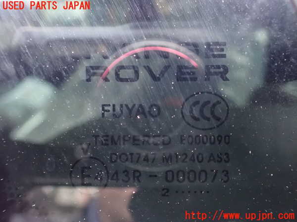 5UPJ-22371382]ランドローバー・レンジローバー イヴォーク(LV2A)左クォーターガラス 43R-000073 中古_m0002.jpg