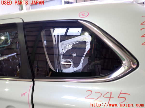 2UPJ-22451382]アウトランダーPHEV(GG2W)左クォーターガラス 中古(43R-007953 M2L3)_m0001.jpg