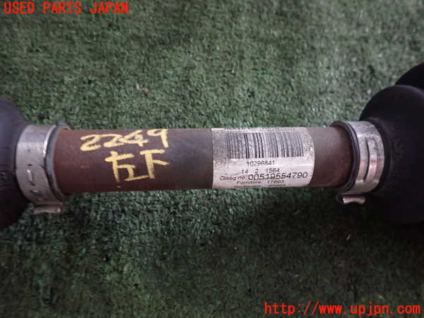 2UPJ-22494015]アバルト・595(31214T)左フロントドライブシャフト 中古_m0004.jpg