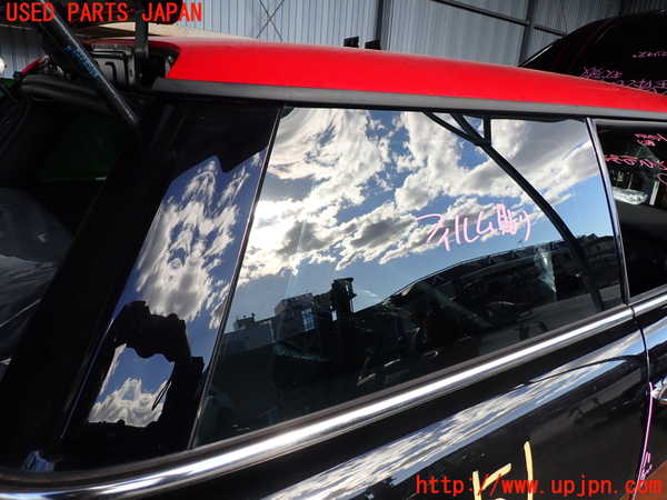 5UPJ-22511380]BMW ミニ(MINI)ジョンクーパーワークス(JCW)(SUJCW)右クォーターガラス (43R-001057 M23100) 中古 R56_m0002.jpg