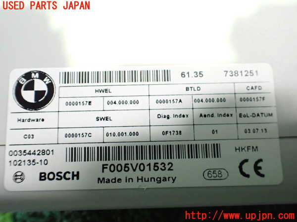 2UPJ-22626148]BMW 320i グランツーリスモ(3X20)(F34)コンピューター3 (61.35 7381251) 中古_m0003.jpg