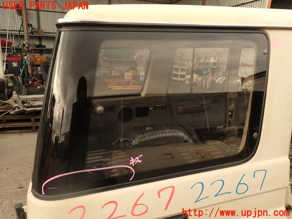 2UPJ-22671380]ランクルプラド(LJ78G)右クォーターガラス (43R-00014) 中古_m0001.jpg