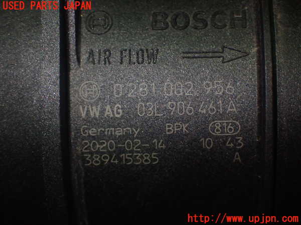 5UPJ-22716320]アウディ・Q3(F3DFGF)エアフロメーター 中古_m0005.jpg