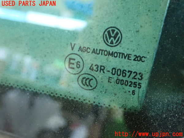 5UPJ-22721382]VW ゴルフ ヴァリアント(AUCHP)左クォーターガラス 43R-006723 中古_m0002.jpg