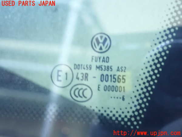 5UPJ-22721202]VW ゴルフ ヴァリアント(AUCHP)左フロント三角窓ガラス 43R-001565 中古_m0002.jpg