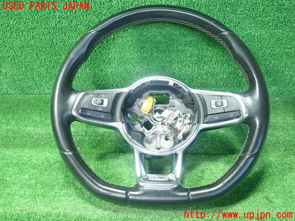 5UPJ-22727855]VW ゴルフ ヴァリアント(AUCHP)ステアリングホイール 中古_m0001.jpg