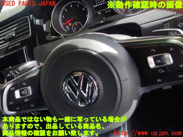 5UPJ-22727855]VW ゴルフ ヴァリアント(AUCHP)ステアリングホイール 中古_m0003.jpg