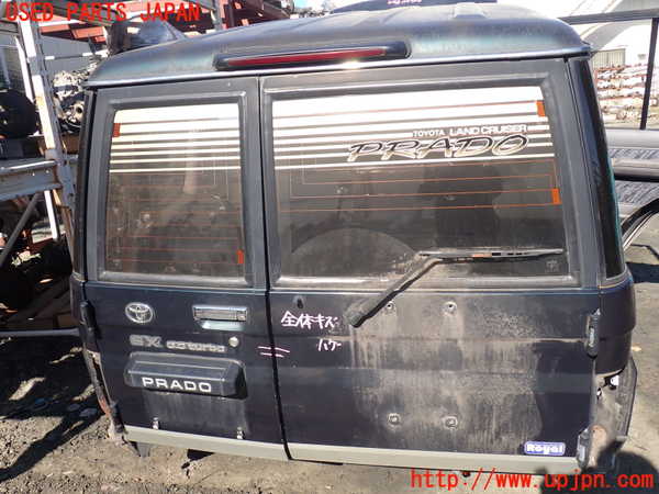 5UPJ-22761566]ランクルプラド(KZJ78W)バックドア リアゲート ハッチ ASAHI M283 中古_m0001.jpg