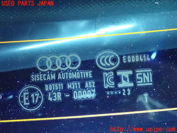 2UPJ-22821560]アウディ・A3 セダン(GYDLA)リアガラス (43R-00097 M311) 中古_m0002.jpg