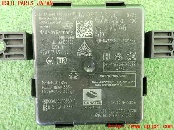 2UPJ-22826151]アウディ・A3 セダン(GYDLA)コンピューター6 (5WA 959 436 Q) 中古_m0003.jpg