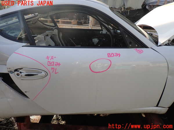 5UPJ-22871230]ポルシェ・ケイマン(98721)右ドア SEKURIT M24100 中古_m0001.jpg